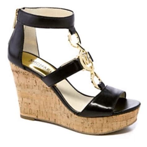 michael kors hayden wedges.